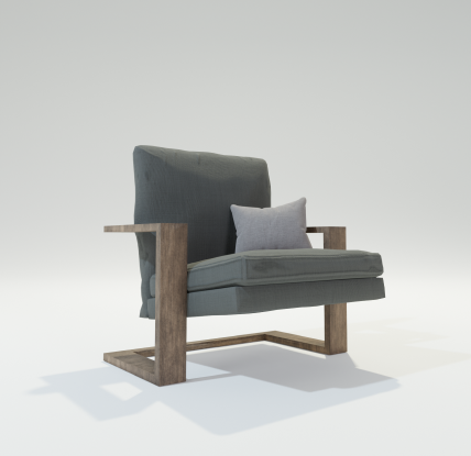 3D Model Armchair