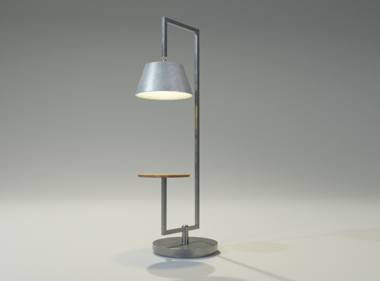 3D Model Big Lamp