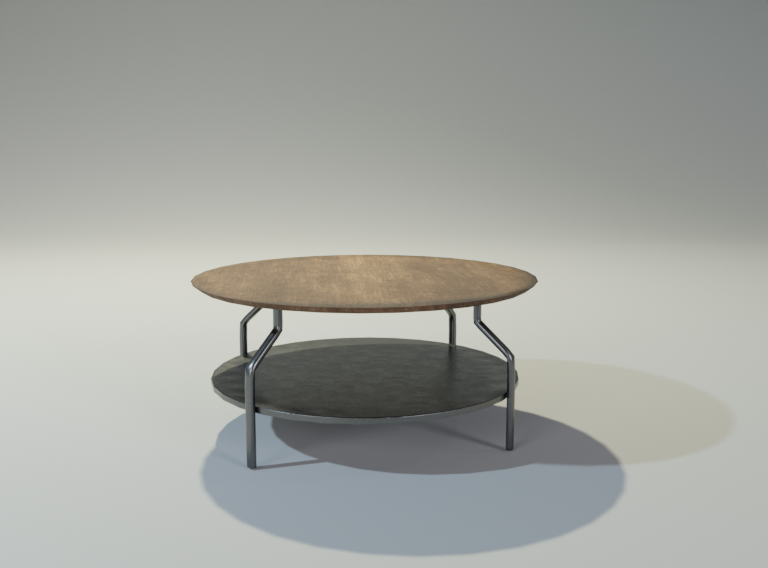 3D Model Couch Table