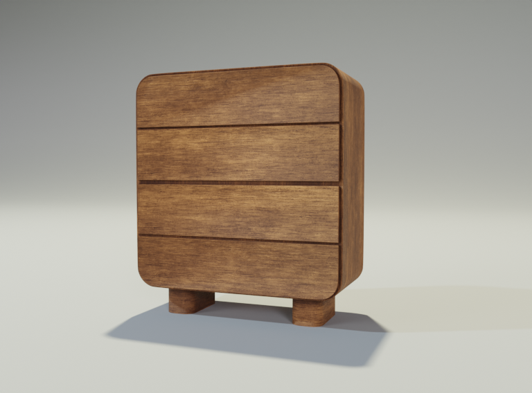 3D Model Sidedresser